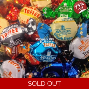 Walkers Nonsuch Assorted Toffees - Wrapped Toffee Sweets